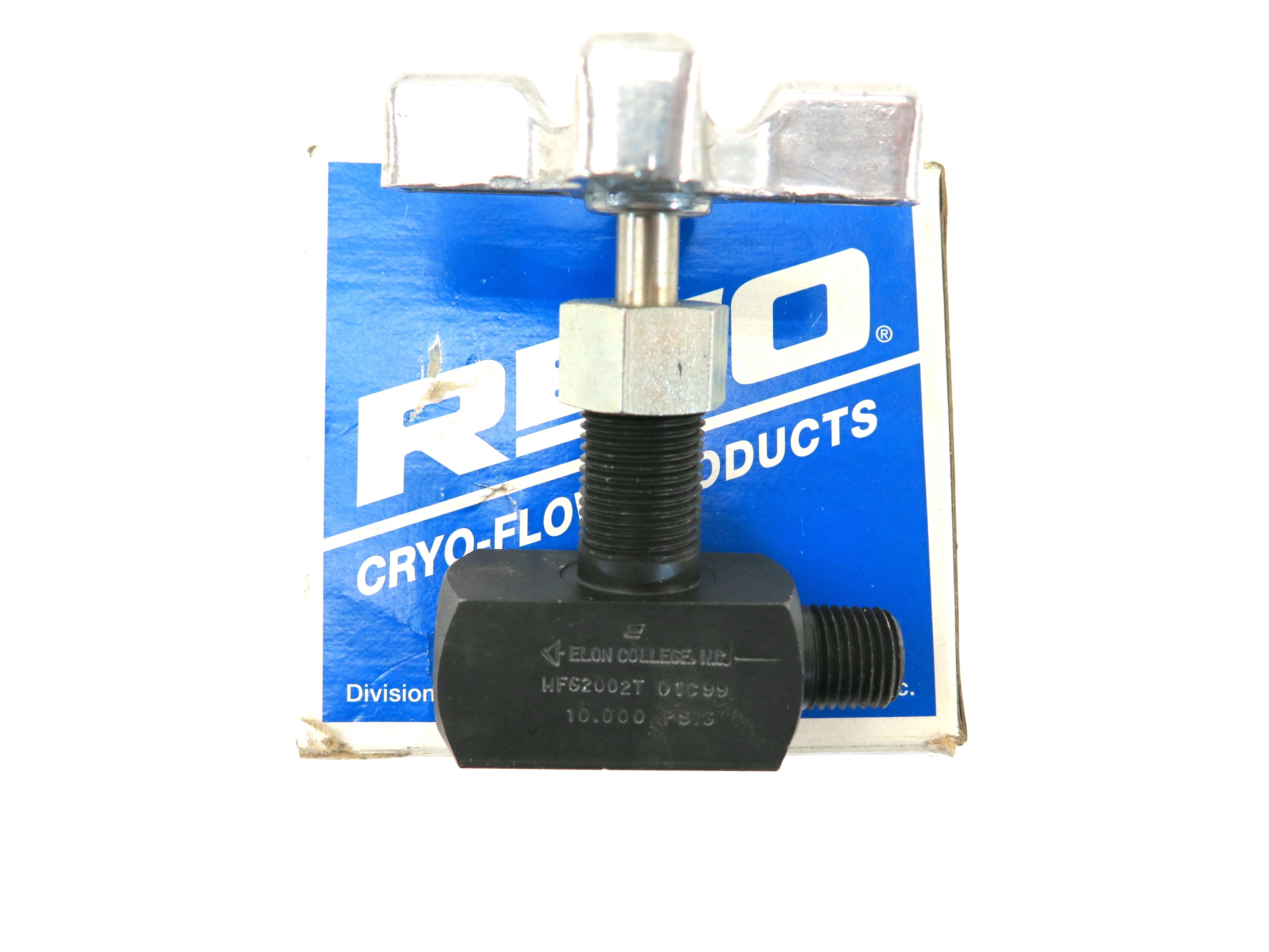 Rego Cryo-Flow products MFG2002T Needle Valve 1/4in NPT - Advance Operations