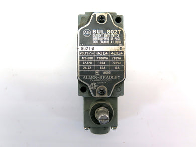 Allen-Bradley 802T-A  Ser D Oiltight Limit Switch - Advance Operations