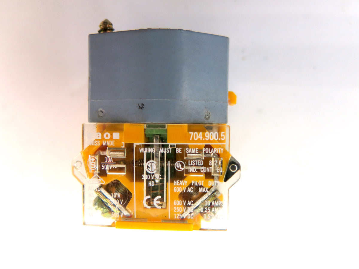 EOA 704.900.5  & 704.950.5 Switch Contact Block & Mounting Collar - Advance Operations