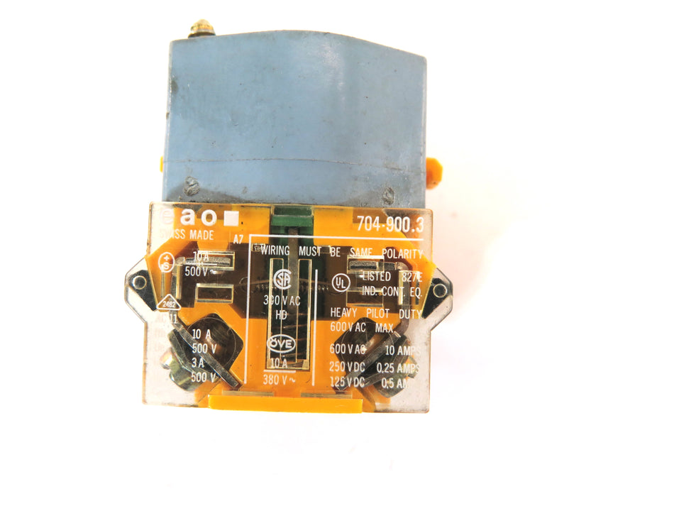 EOA 704.900,3 & 704.900.5Contact  Switch Block & Mounting Flange - Advance Operations