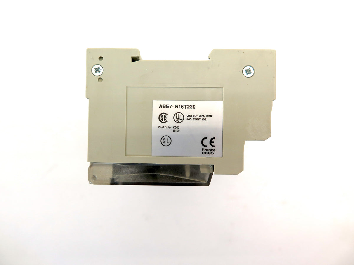 Telemecanique aBE7-R16T230 Sub Base With Plug-In Electromechanical Relay 16 ch - Advance Operations