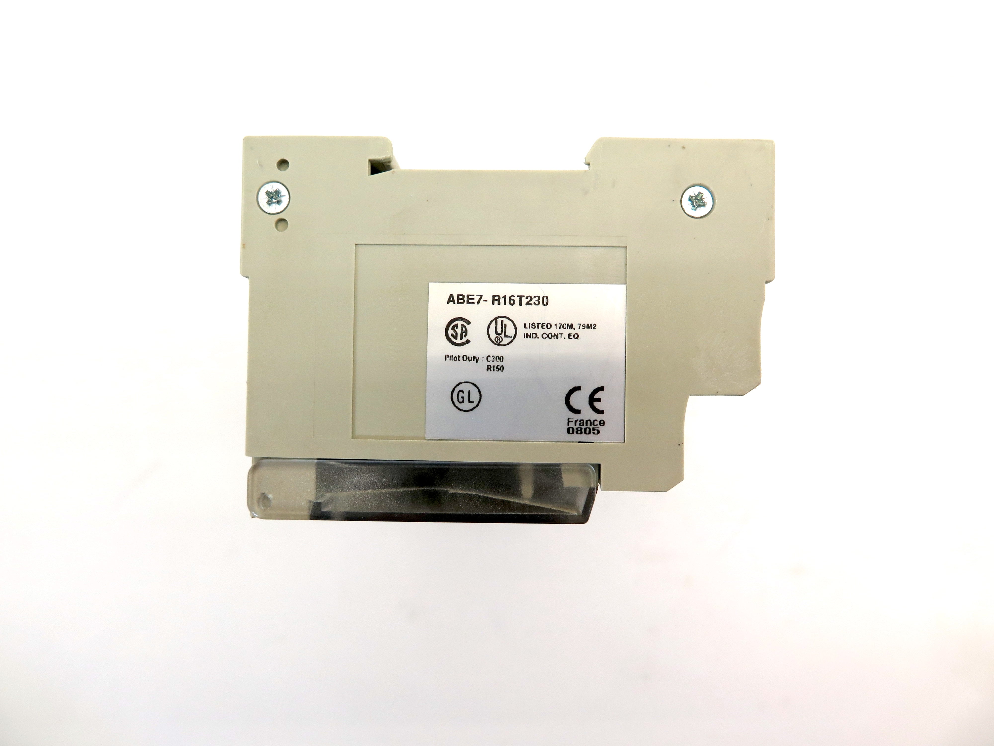Telemecanique aBE7-R16T230 Sub Base With Plug-In Electromechanical Relay 16 ch - Advance Operations