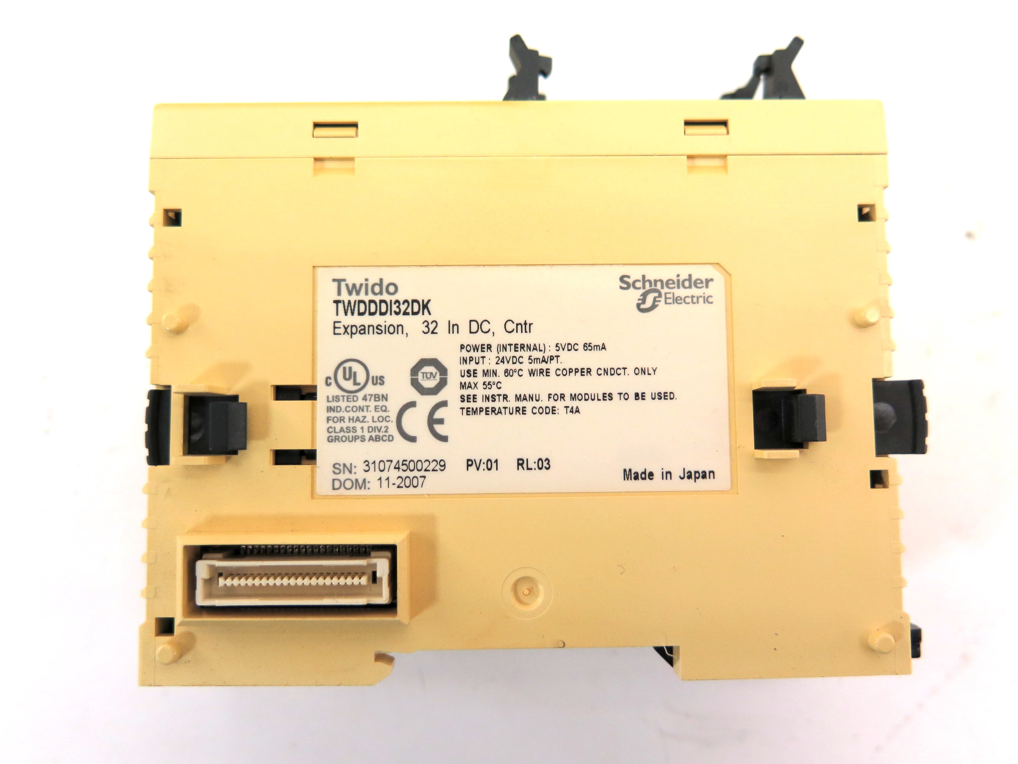 Schneider Twido TWDDDI32DK Discrete Input Module - Advance Operations