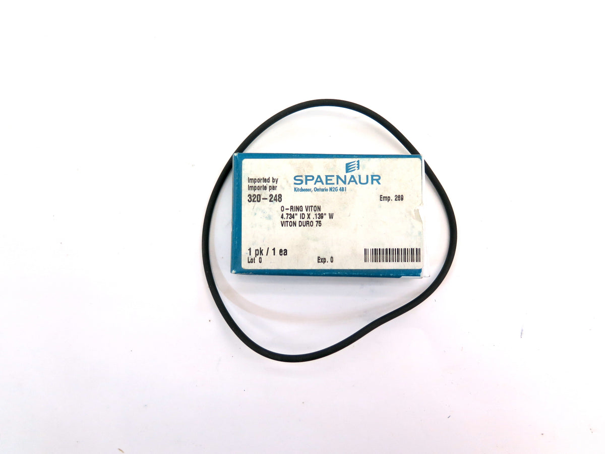Spaenaur 320-248 O-Ring Viton Duro 75  4.734" ID X .139 W - Advance Operations