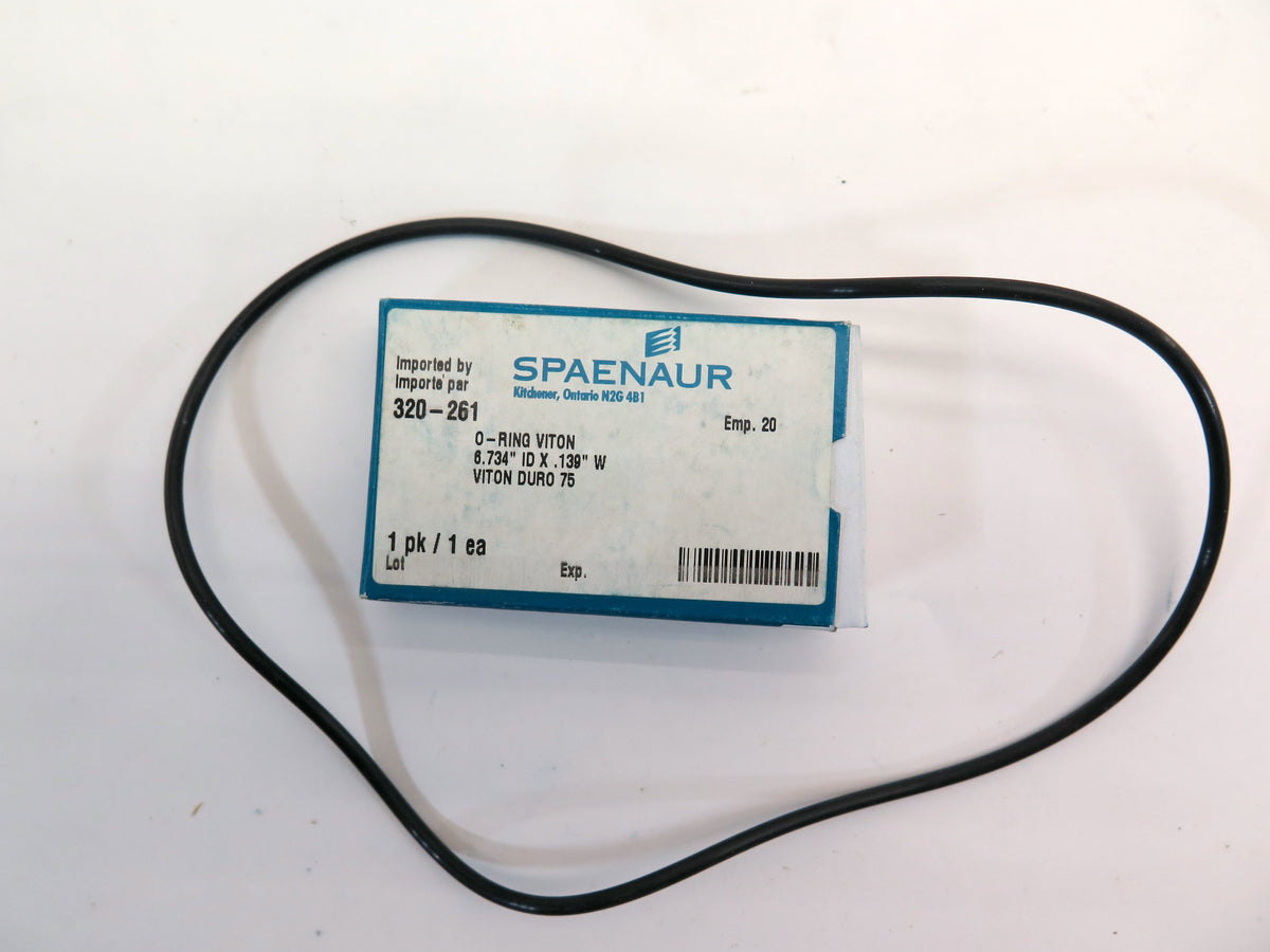 Spaenaur 320-261 O-Ring Viton Duro 75 6.734" ID X.139 W - Advance Operations