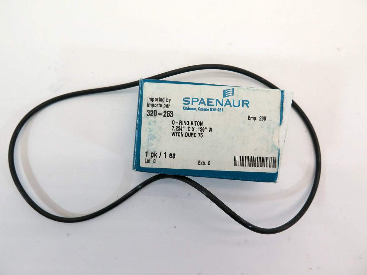 Spaenaur 320-263 O-Ring Viton Duro 75 7.234" ID X .139 W - Advance Operations