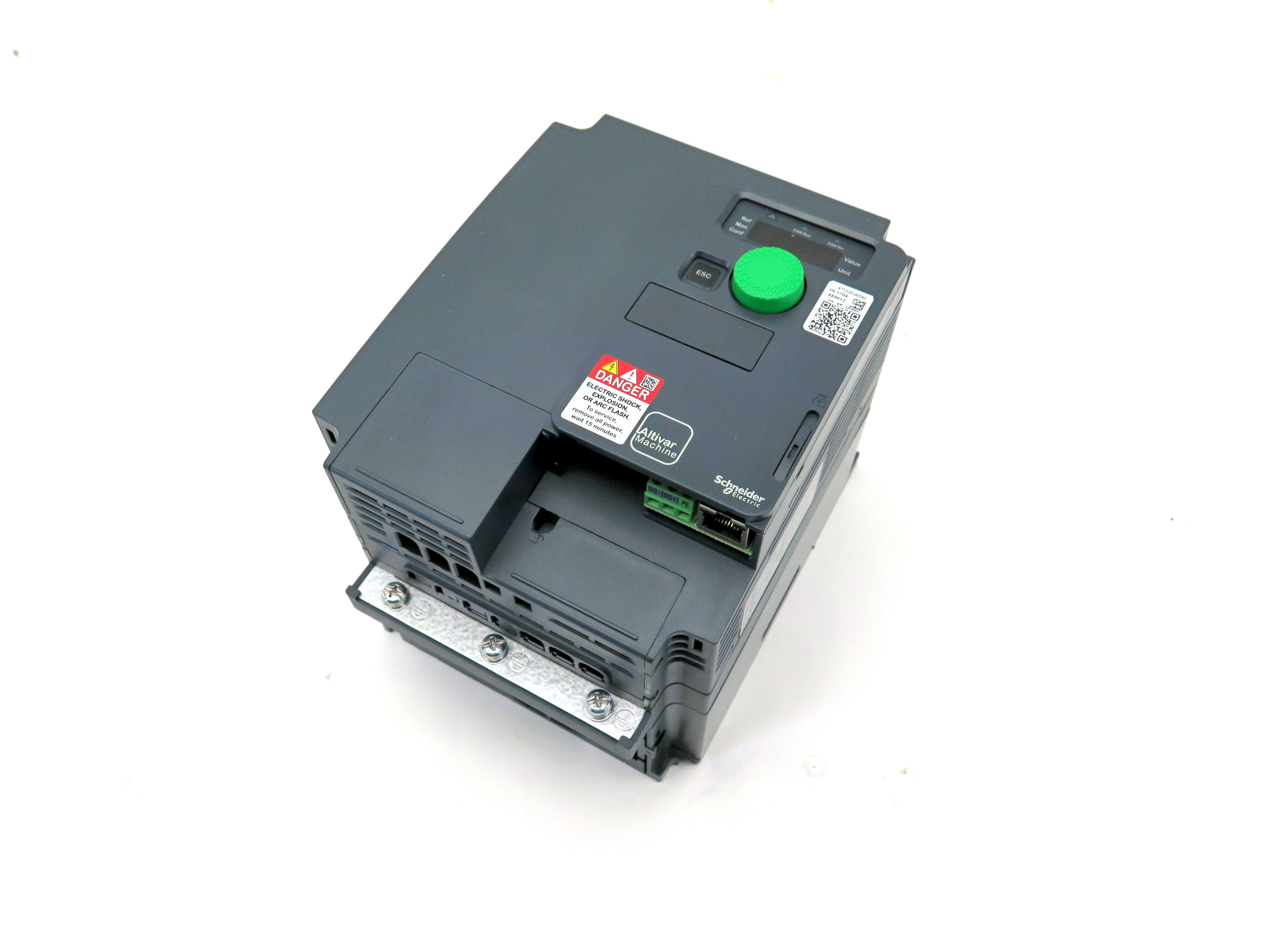 Schneider Altivar 320 ATV320U40S6C AC Drive 5HP/4kW 525-600Vac 6.5A Max - Advance Operations
