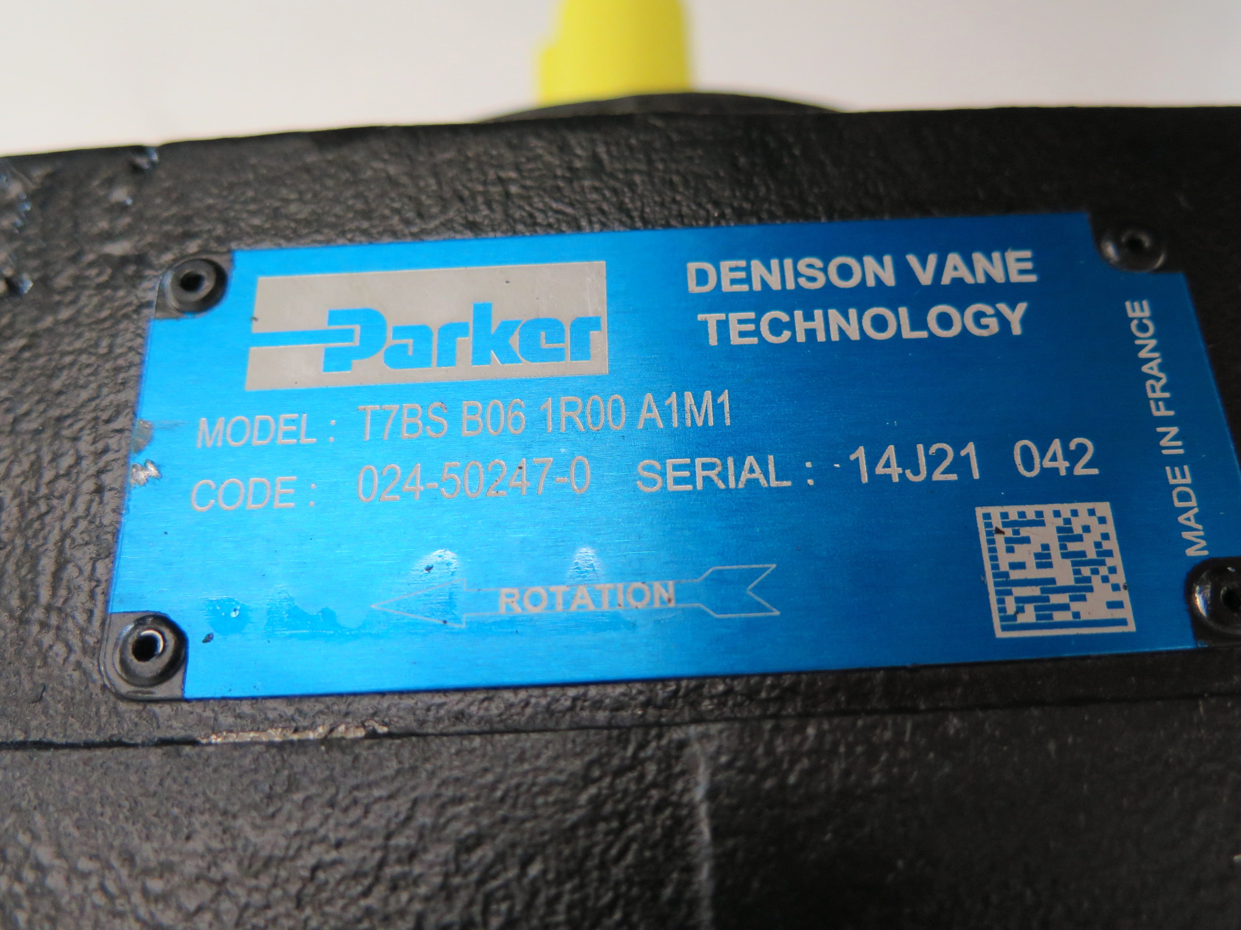 Parker / Denison T7BS B06 1R00 A1M1 Hydraulic Pump - Advance Operations