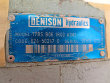 Load image into Gallery viewer, Denison Hydraulics T7BS B06 1R00 A1M1 Pump Shaft Dia. 7/8&quot; - Advance Operations
