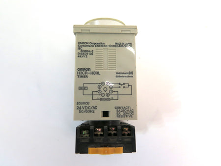 Omron H3CR-H8RL Timer Source: 24Vdc/AC 50/60Hz - Advance Operations
