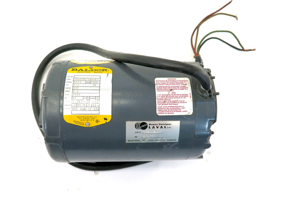 Baldor 35K838-1791G1 Motor 3.2 Hp 575Vac 60Hz - Advance Operations