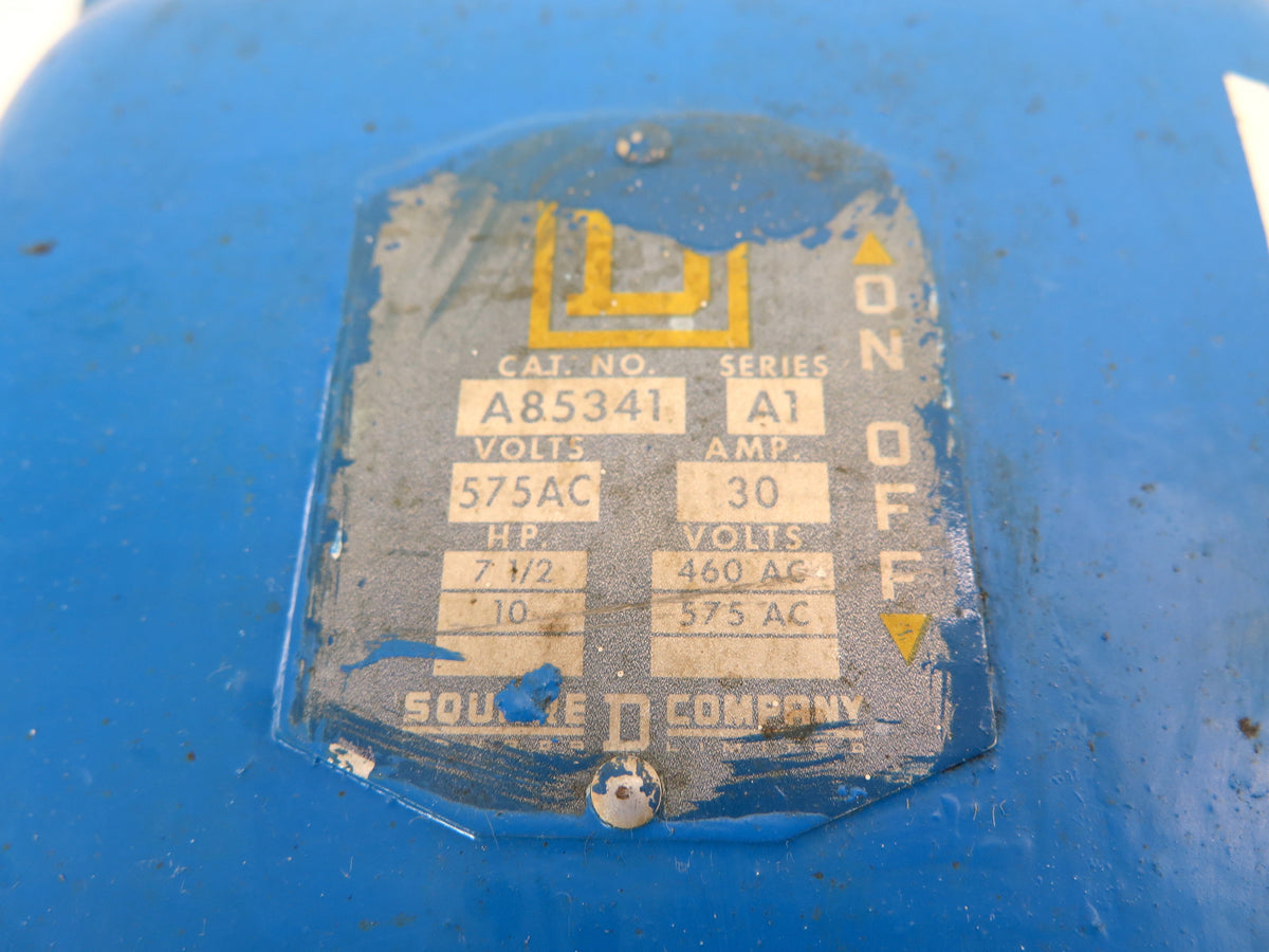 Square D A85341 Fusible Disconnect Switch 600Vac 30A - Advance Operations