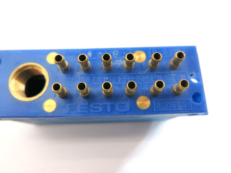 Festo 8761 FR-12-PK-3B Distribution Block 12 PIN - Advance Operations
