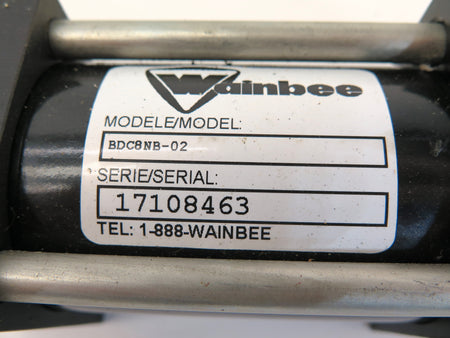 Wainbee BDC8NB-02 Pneumatic Air Double Acting 2 In 2 In Cylinder B209929 - Advance Operations