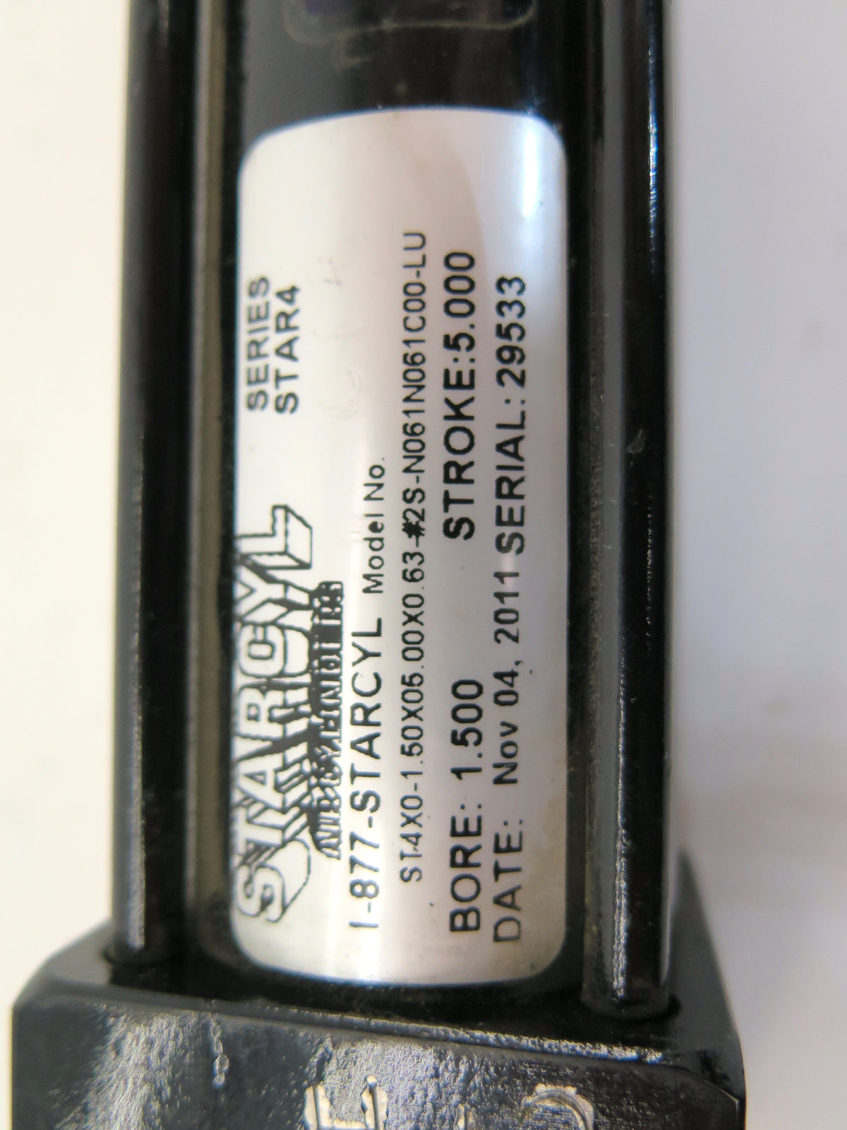 Starcyl S14X0-1.50X05.00X0.63-#2S-N061N061C00-LU Actuator Cylinder - Advance Operations