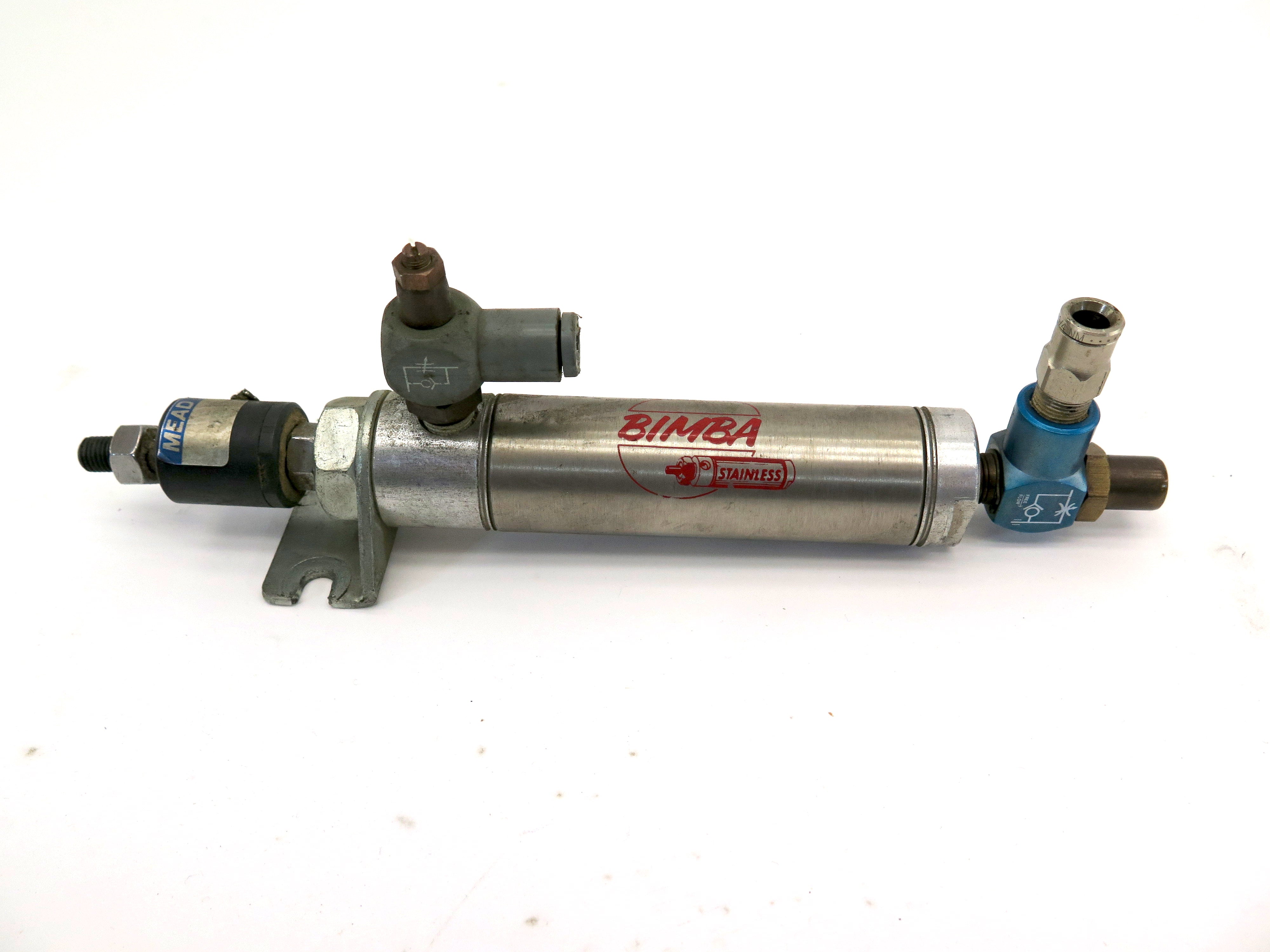 Bimba 092-D PNEUMATIC CYLINDER ORIGINAL LINE 1-1/16 INCH BORE STANDARD 2 INCH - Advance Operations