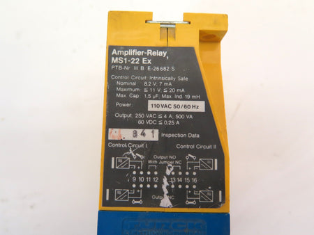 Turck MS1-22 Ex Multi Safe Switching Amplifier - Advance Operations