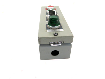 Eurobex 1500SD 4 Hole Push Button Enclosure START / STOP / BYPASS - Advance Operations