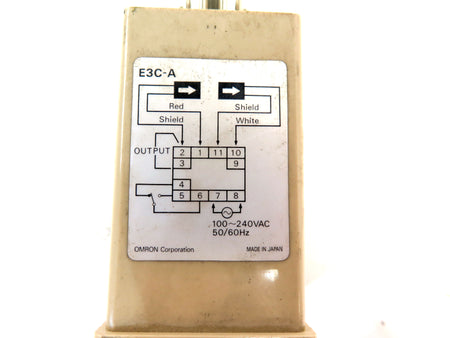 Omron E3C-A Photoelectric Switch Ampliflier - Advance Operations