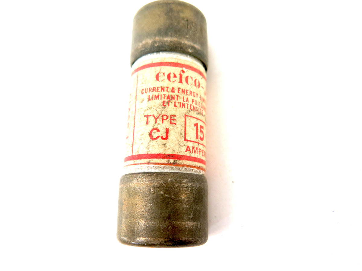 English Electric C15J Fuses 15A 600V LOT OF 14 NOS - Advance Operations