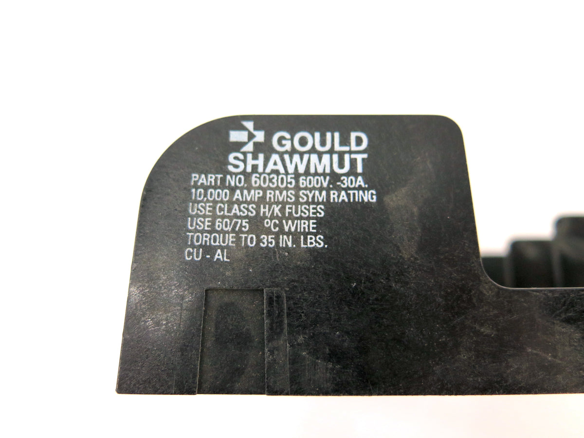 Gould Shawmut 60305 Fuse Holder 5 Pieces 30A - Advance Operations