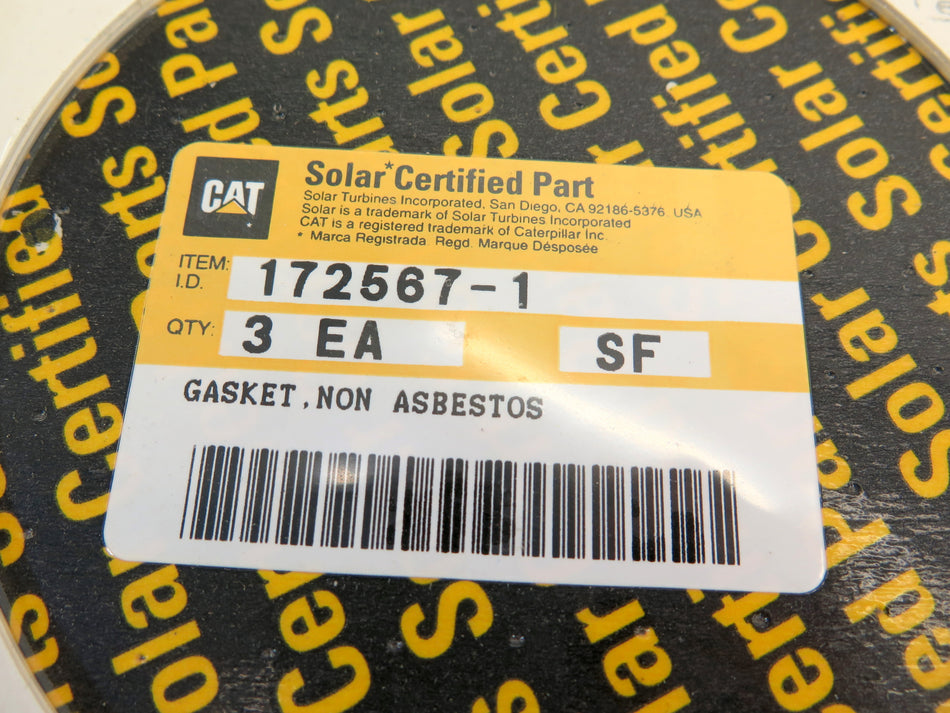 Caterpillar 172567-1 Gasket Non Asbestos 3 EA - Advance Operations