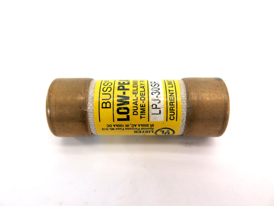 Buss Low-Peak Dual Element Time-Delay Fuse LPJ-30SP LOT OF 2 - Advance Operations