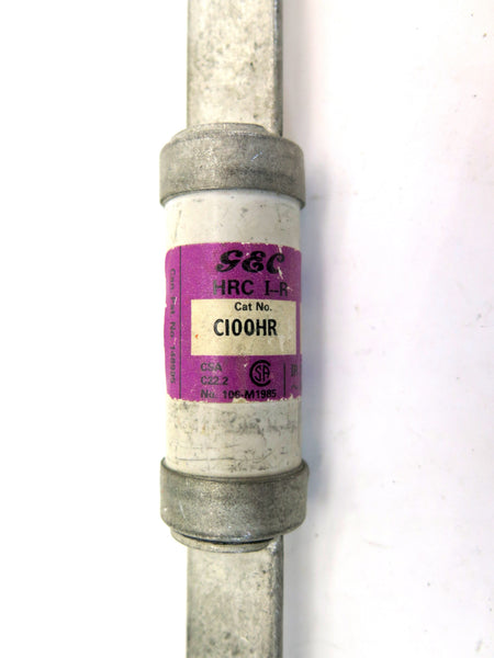 GEC C100HR Fuse 100 A 600Vac - Advance Operations