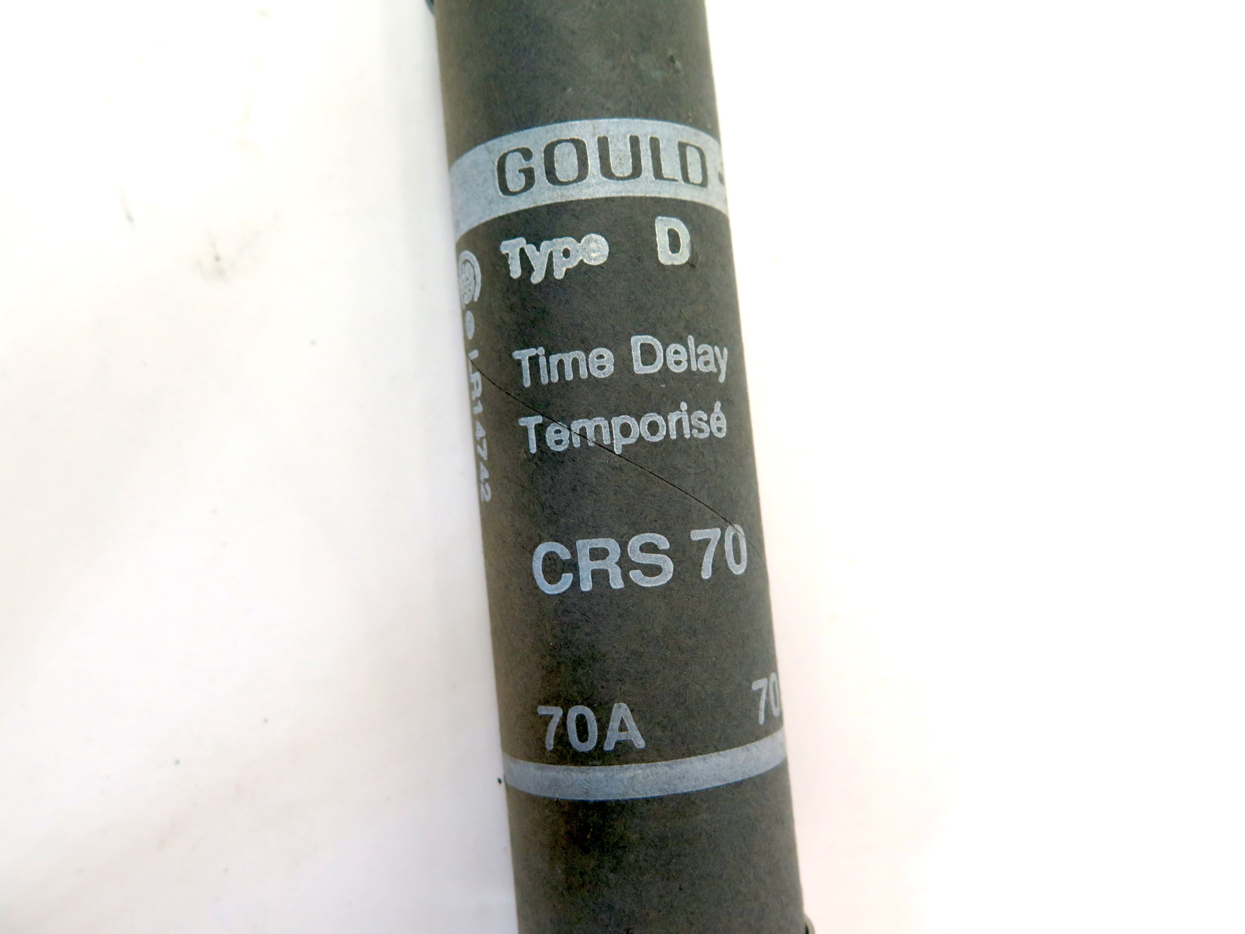 Gould CRS 70 Time Delay Fuse 70A 600V LOT OF 3 - Advance Operations
