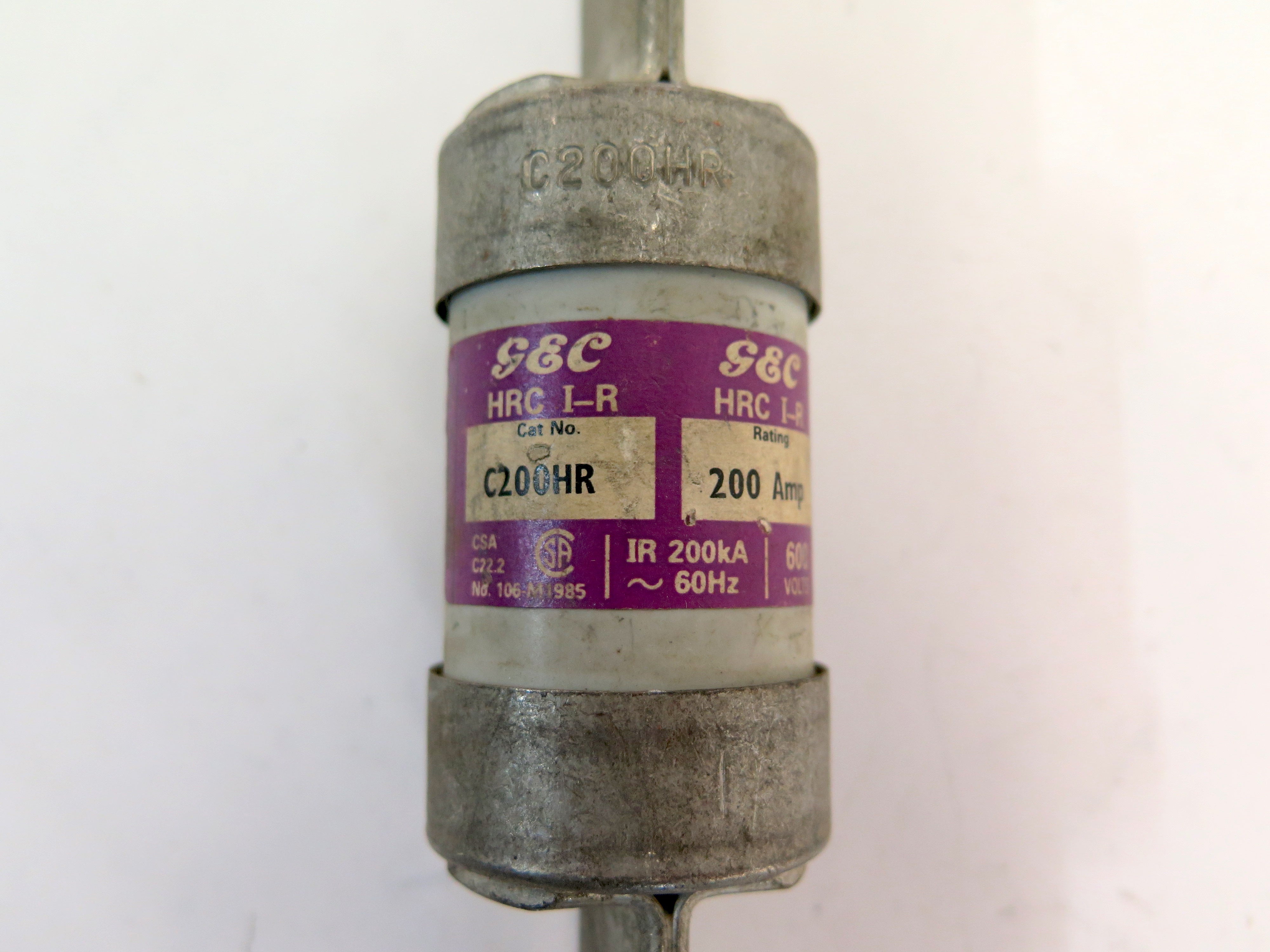 GEC C200HR 200A Fuse 600Vac - Advance Operations