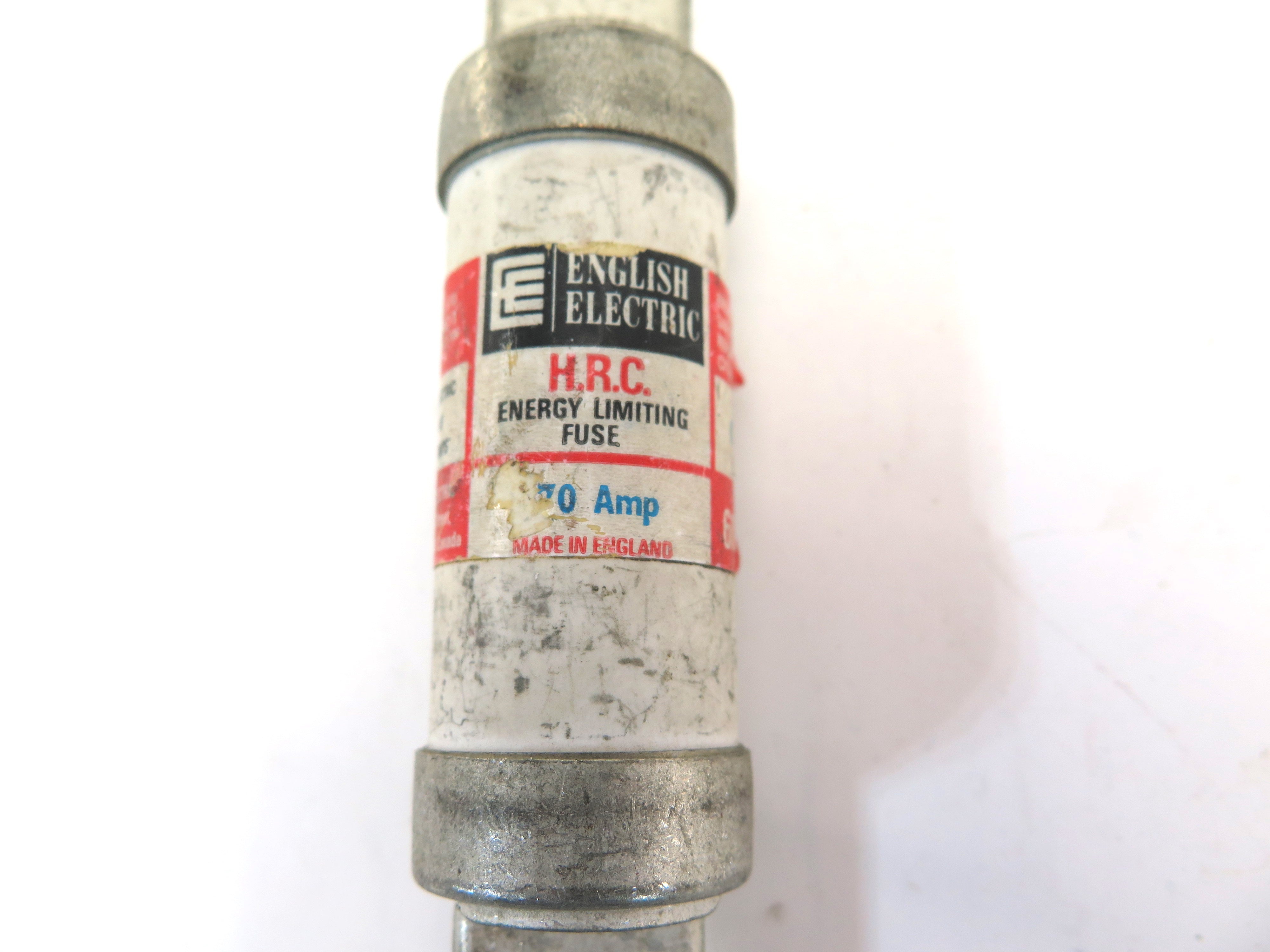 English Electric C70HR 70Amp Fuse - Advance Operations