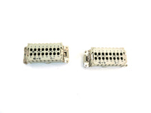Load image into Gallery viewer, Harting HAN 16E-M Connector 16 PIN LOT OF 2 - Advance Operations
