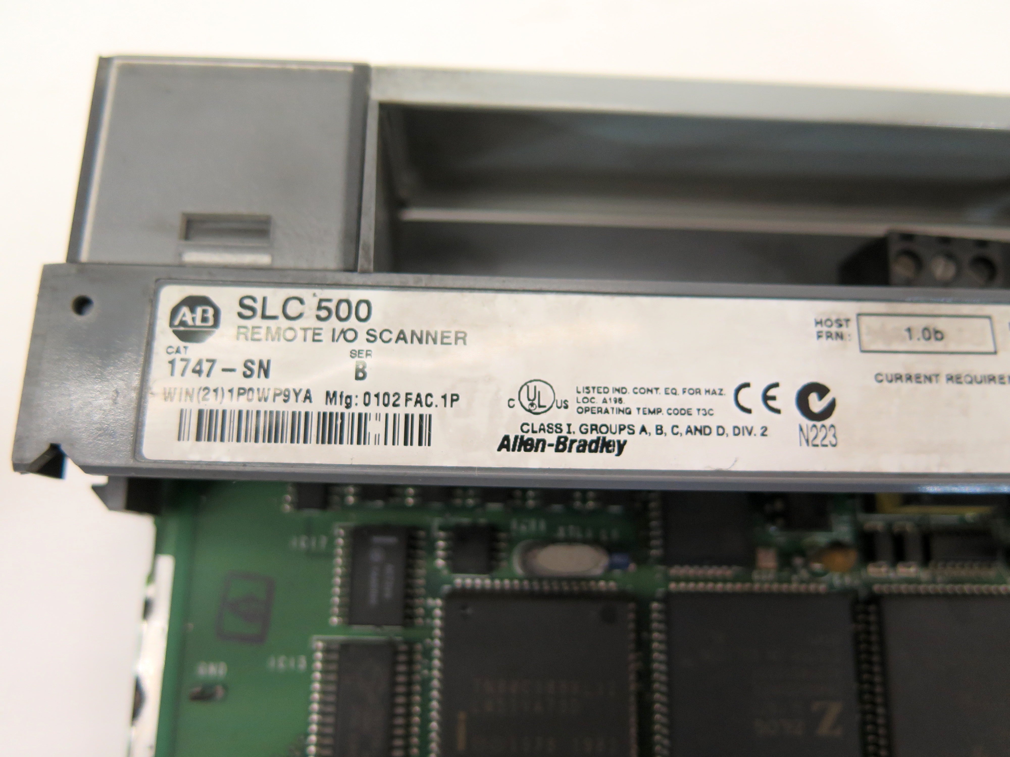 Allen-Bradley 1747-SN Remote I/O Scanner LOT OF 2 - Advance Operations