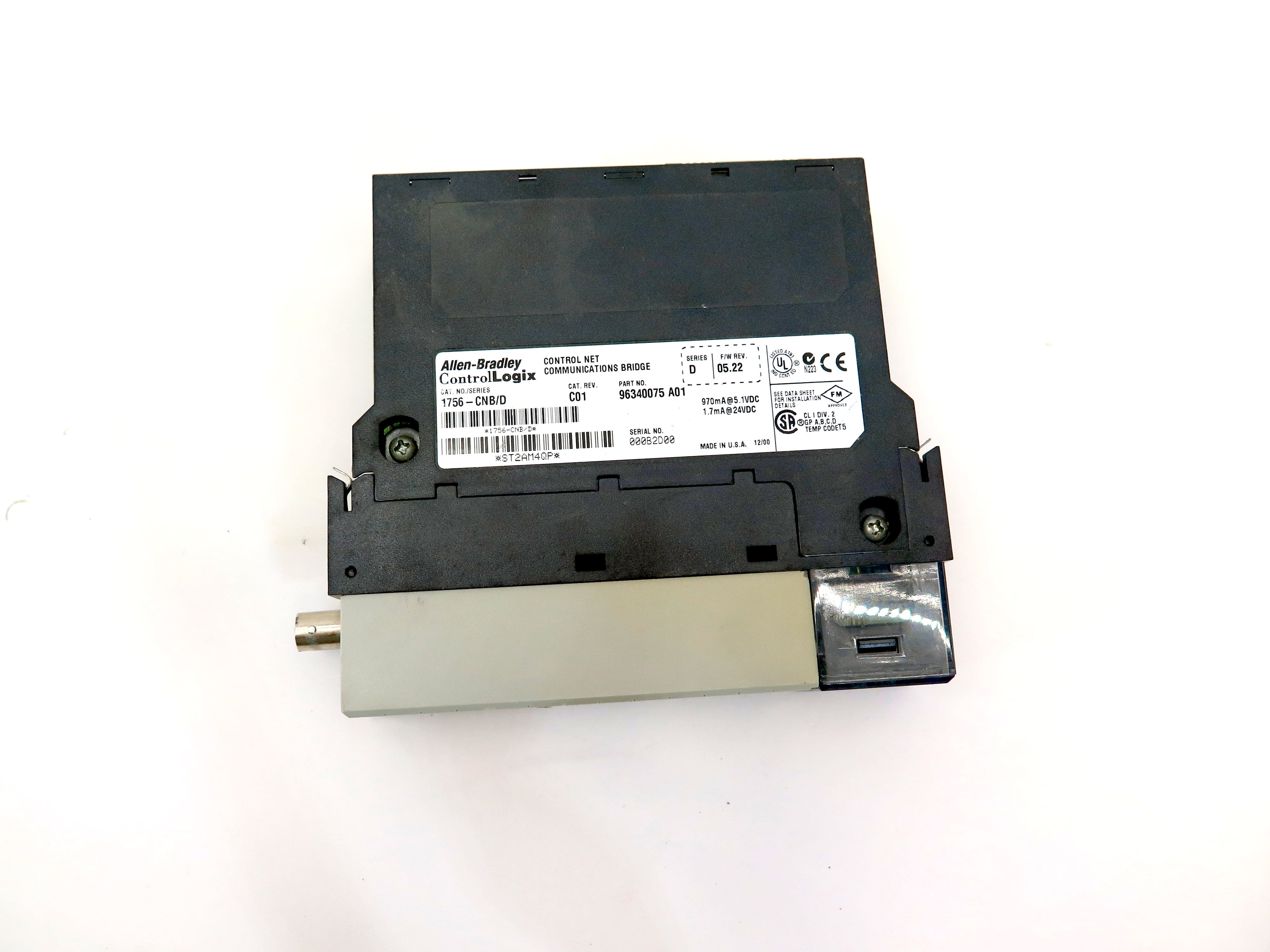 Allen-Bradley 1756-CNB/D Control Net Communication Bridge - Advance Operations