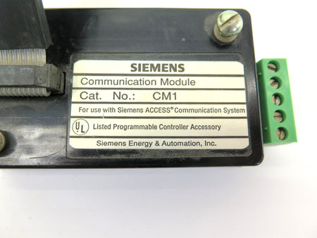 Siemens CM1 Communication Module - Advance Operations
