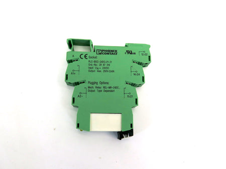 Pheonix Contact PLC-BSC-24DC/21-21 Relay Base With 29 61 192 Relay - Advance Operations