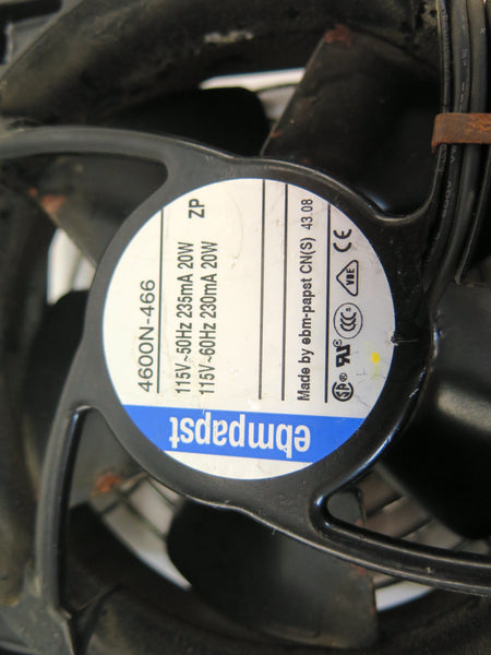 EBM PAPST 4600N-466 Cooling Fan 115Vac - Advance Operations