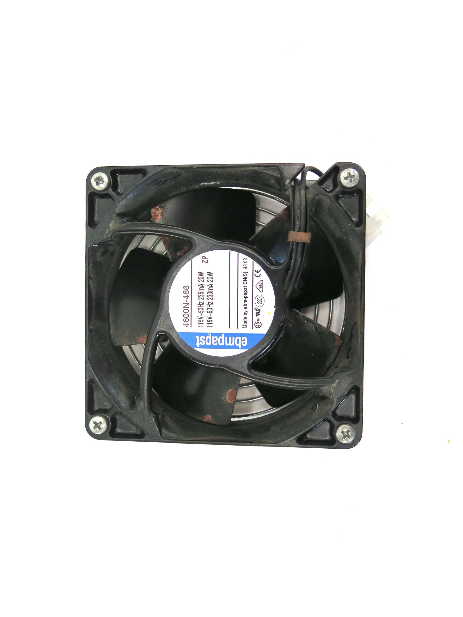 EBM PAPST 4600N-466 Cooling Fan 115Vac 119mm x 119mm – Advance Operations