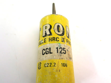 Tron CGL 125 Fuse 125A 600Vac - Advance Operations