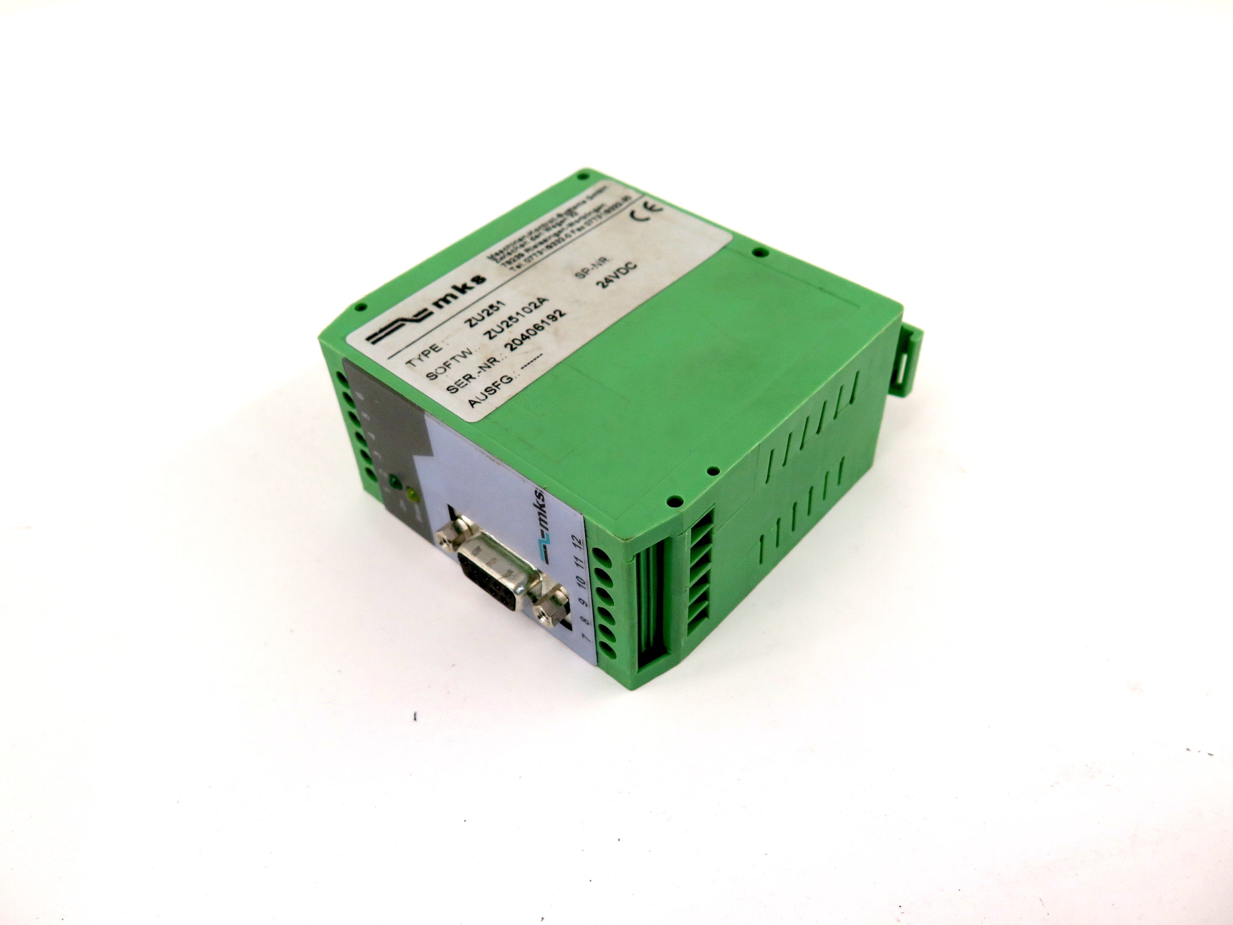 MKS ZU251 Incremental Counter Module With Analogue Output and Serial Interface - Advance Operations