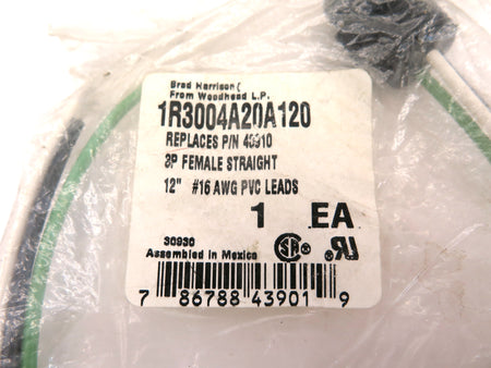 Brad Harrison 1R3004A20A120 Single-Ended Receptacle 7/8-16 UN-2A - Advance Operations