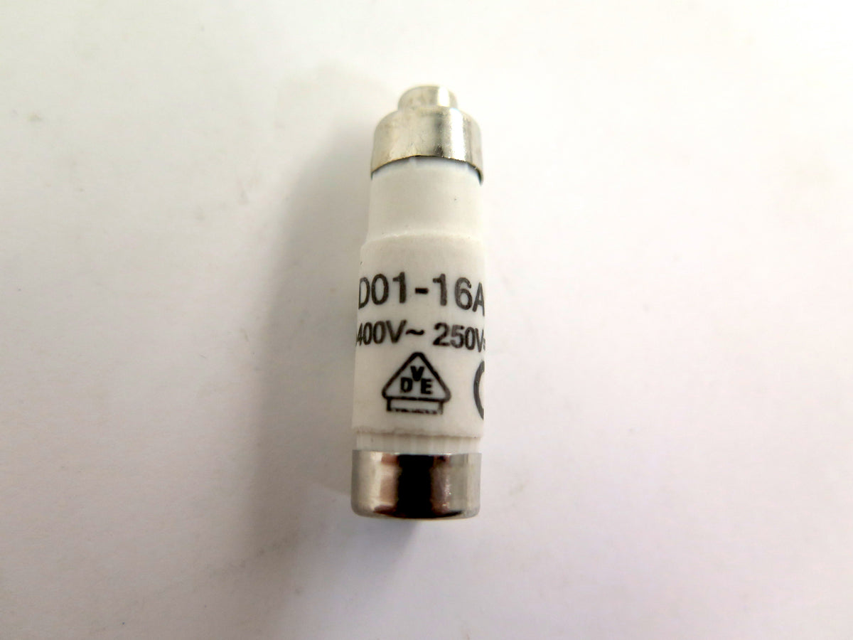 Weidmuller D 01 16 A 0328500000 E 14/16A GR Cartridge fuse BOX OF 10 - Advance Operations