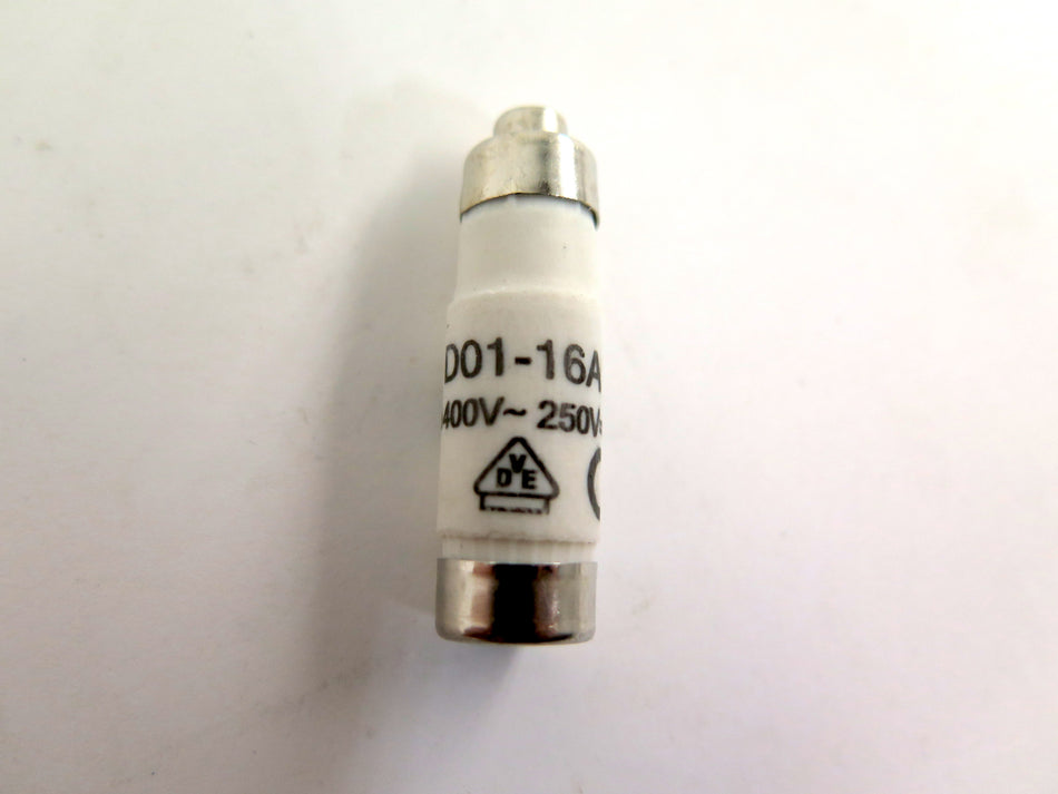 Weidmuller D 01 16 A 0328500000 E 14/16A GR Cartridge fuse BOX OF 10 - Advance Operations