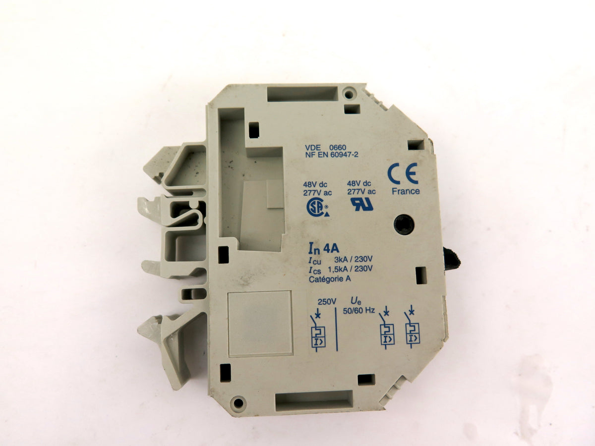 Telemecanique GB2-CB09 Circuit Breaker 4A 1 Pole LOT OF 2 - Advance Operations