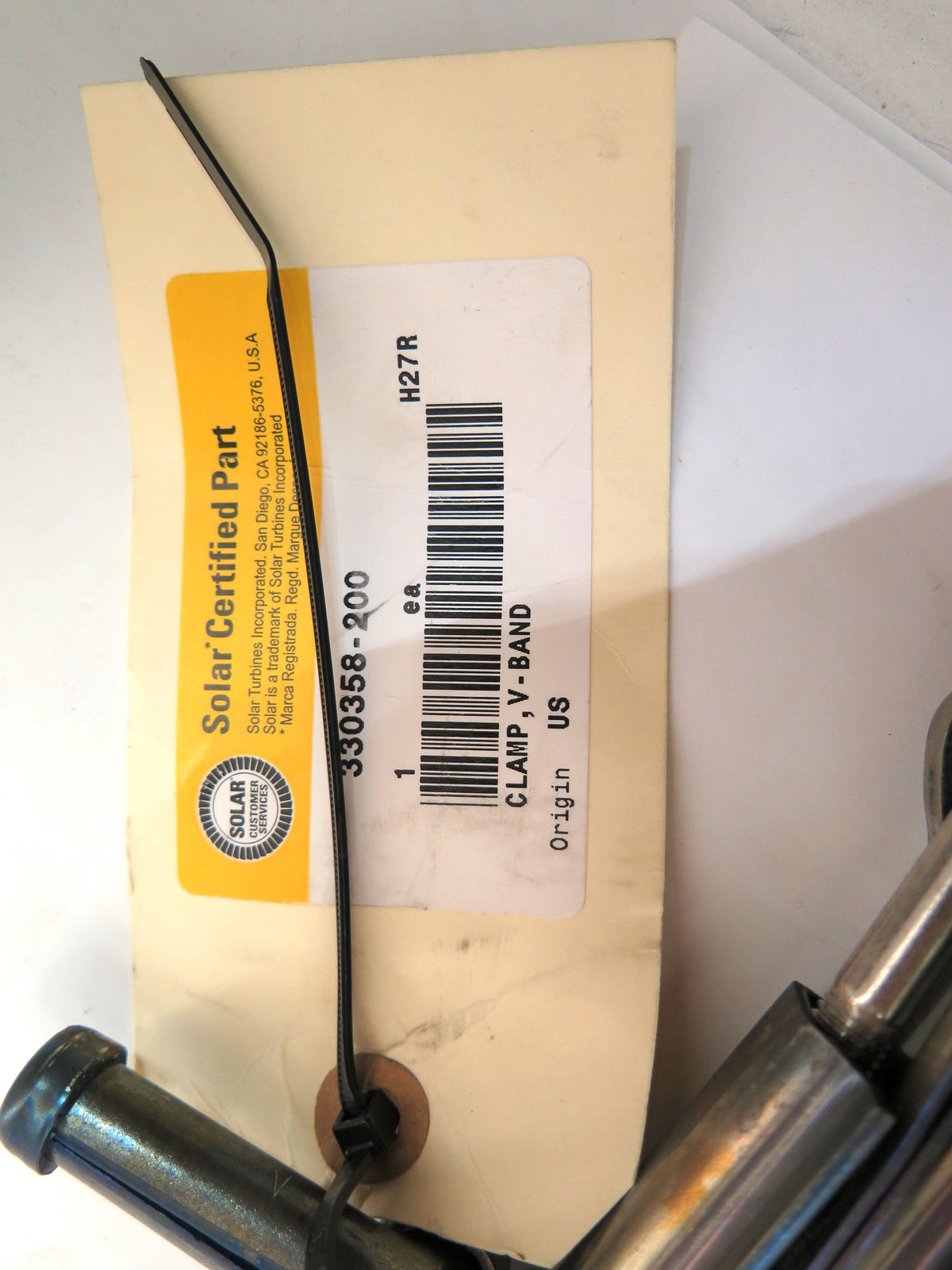 Cat / Solar Certified Part 330358-200 Kit (2) 54 In Clamps V-band - Advance Operations