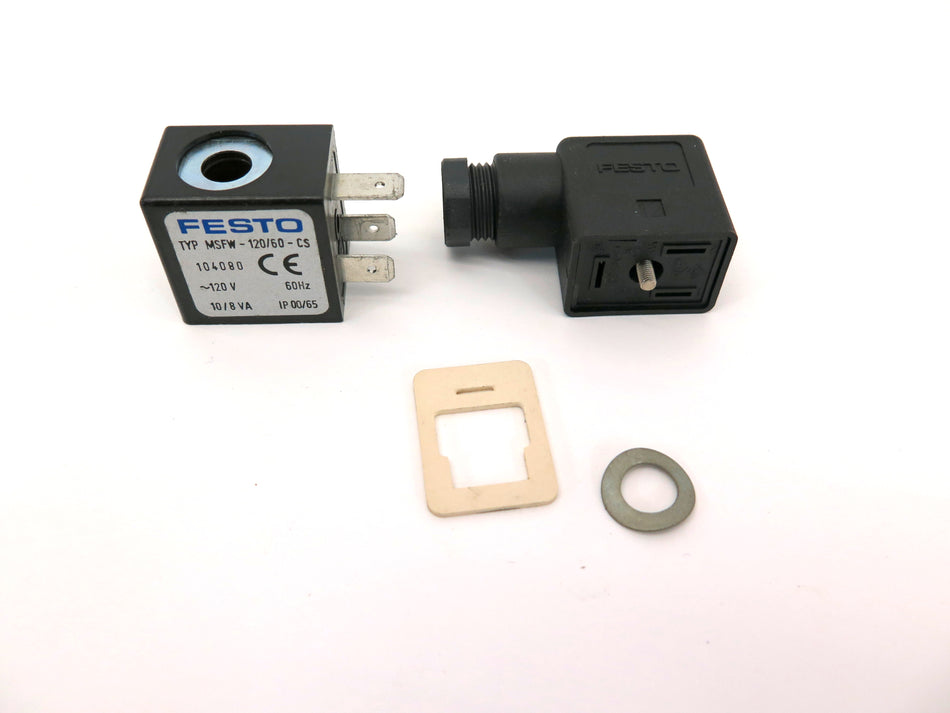 Festo MSFW-120/60-CS Solenoid Coil 120Vac 60Hz - Advance Operations