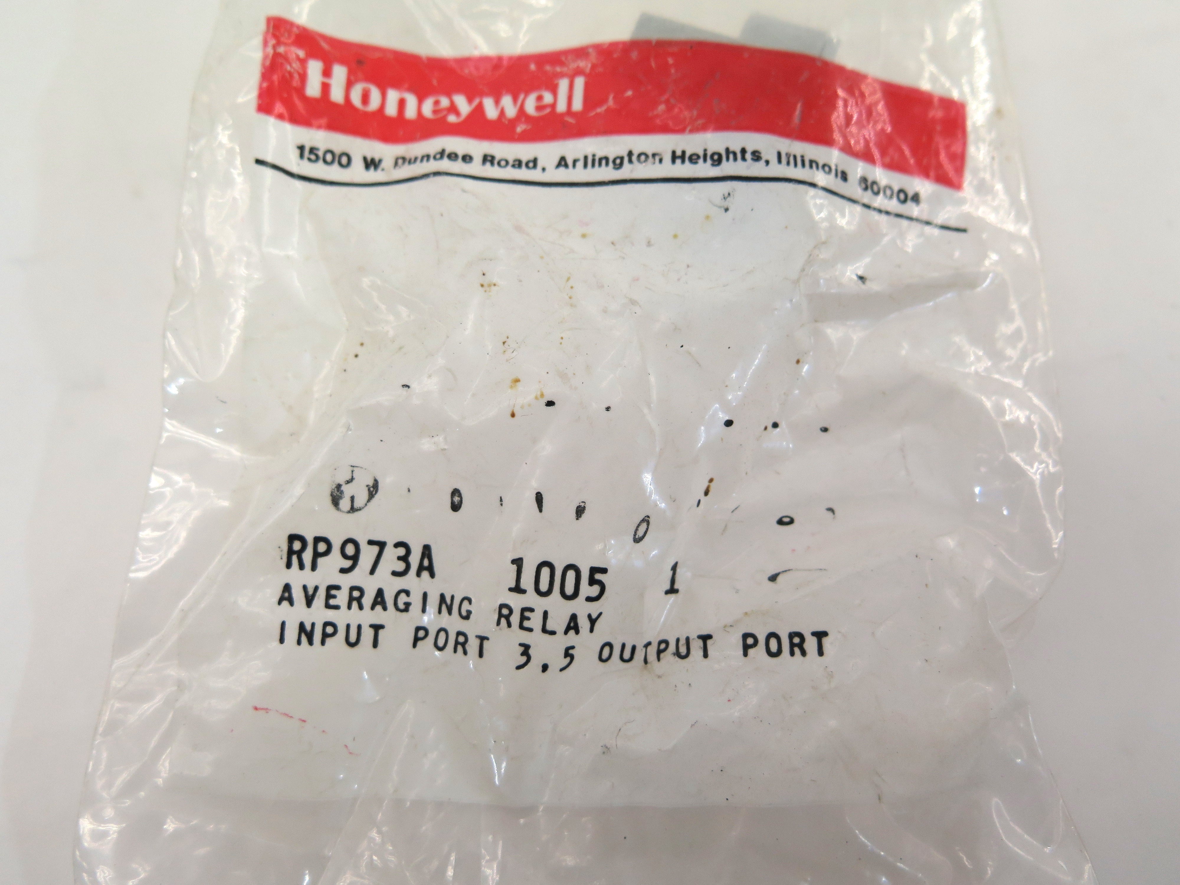 Honeywell RP973A 1005 1 Averaging Relay - Advance Operations