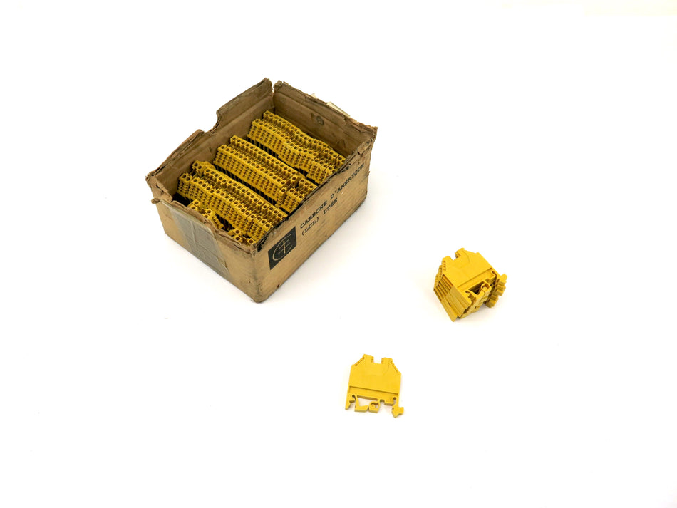 Wieland 57.503.0053.8 DIN Rail Mount Terminal Block 2 Positions 32A BOX OF 85 - Advance Operations