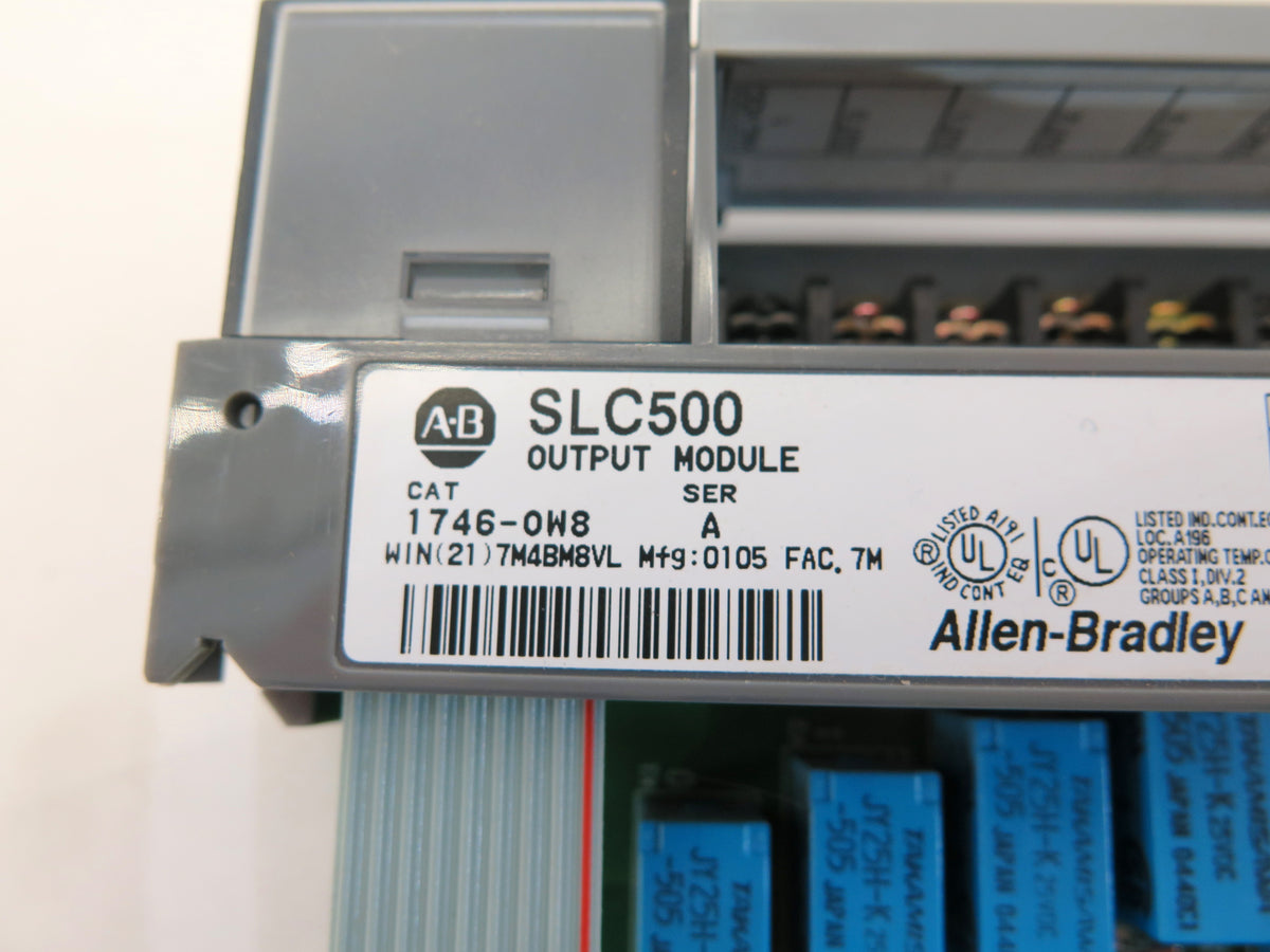 Allen-Bradley SLC500 1746-OWS SER A Output Module - Advance Operations