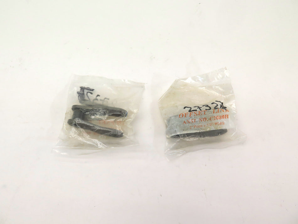 ANSI Connecting Link C2080H 2" Pitch x 5/8" Width LOT OF 2 - Advance Operations